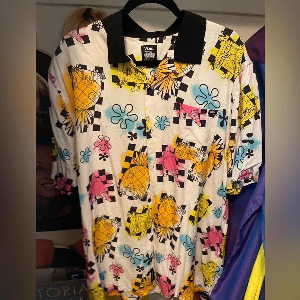 Sponge Bob Vans Shirt